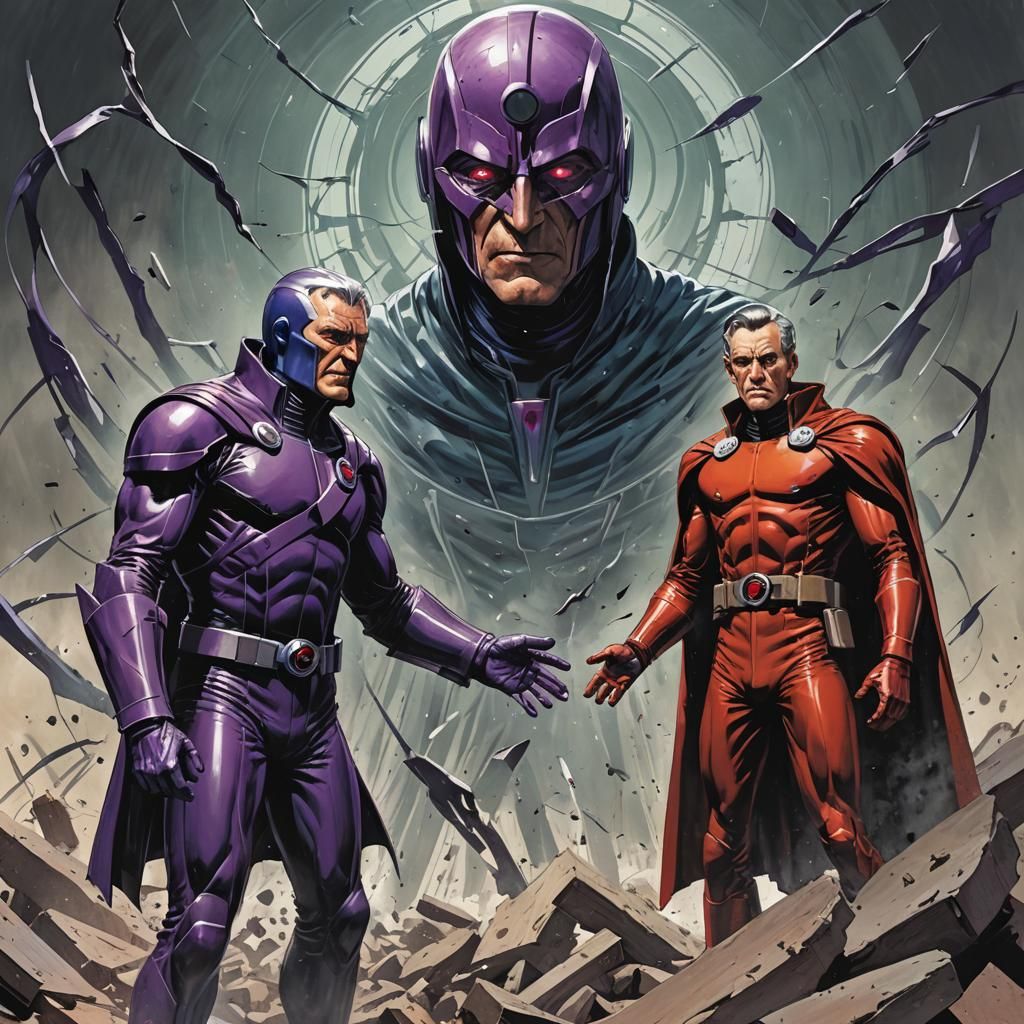 Magneto meets Charles Xavier