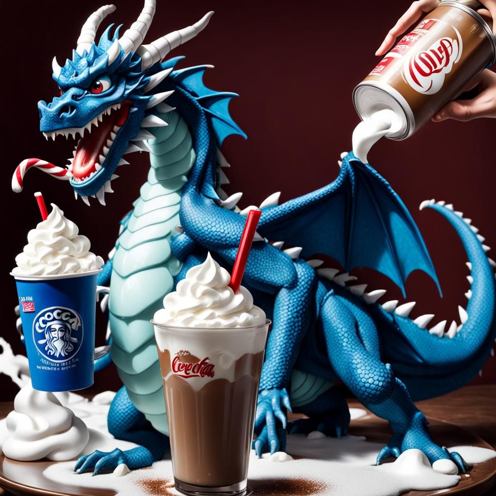 Blue Dragon with Cocoa