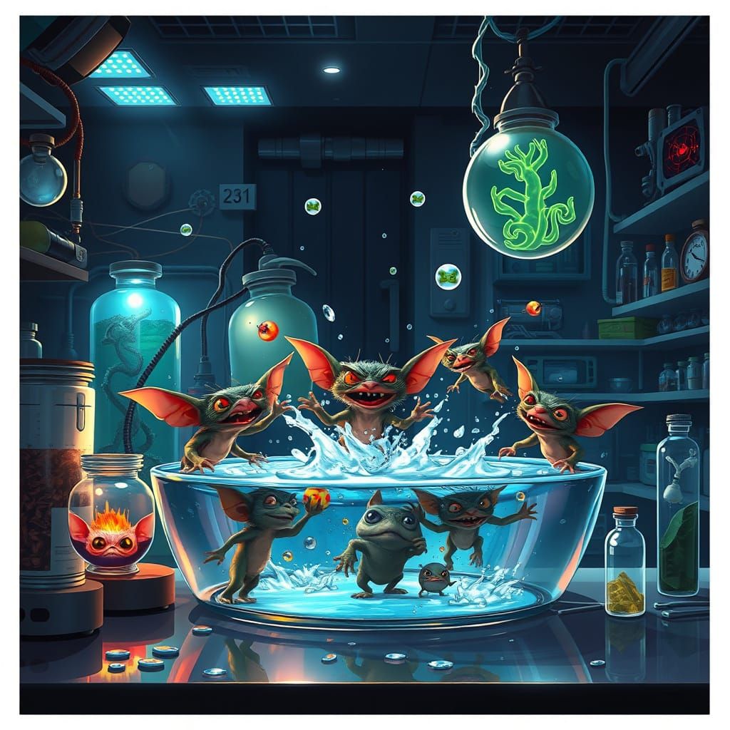 Gremlins Transformation in Laboratory: Moebius-Inspired Cari...