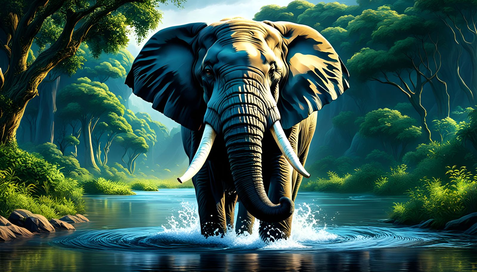African Elephant - Majestic