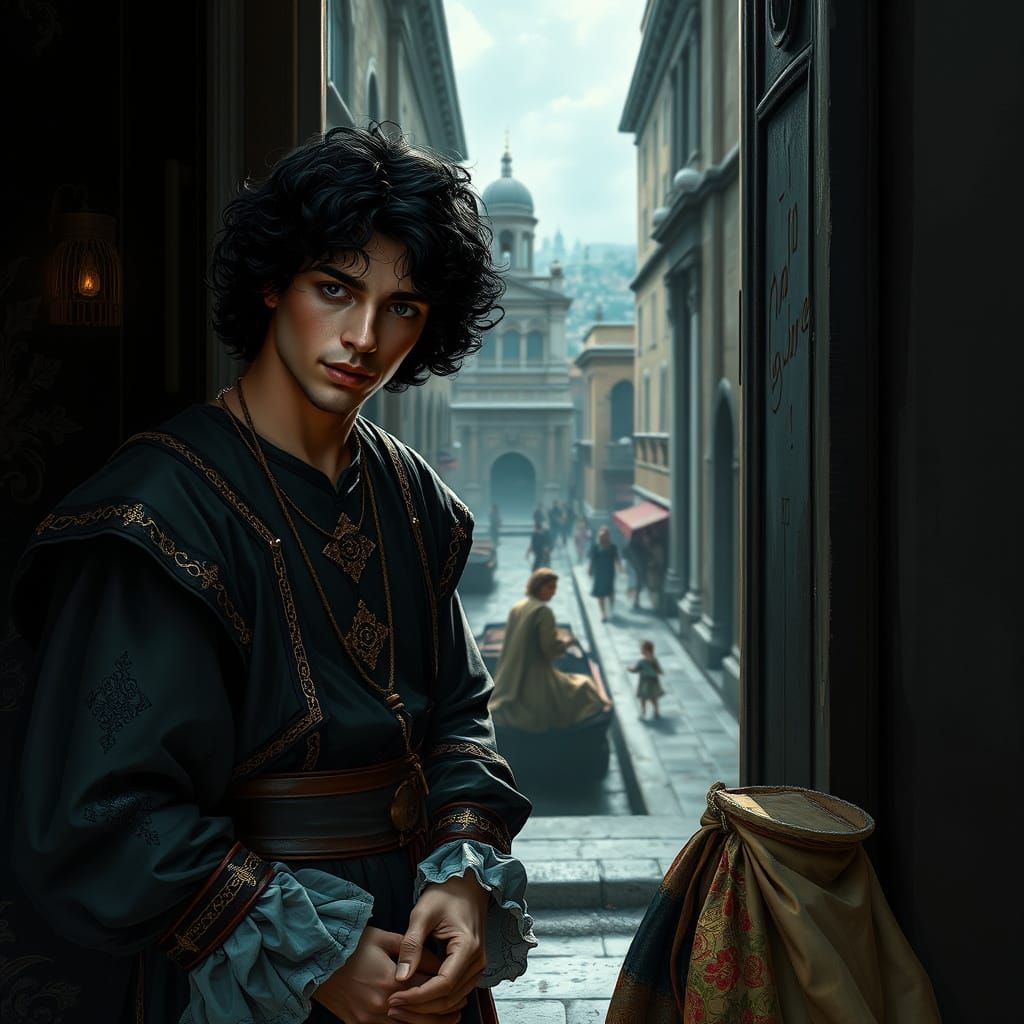 A Charitable Italian Nobleman from the Di Nicolò Household