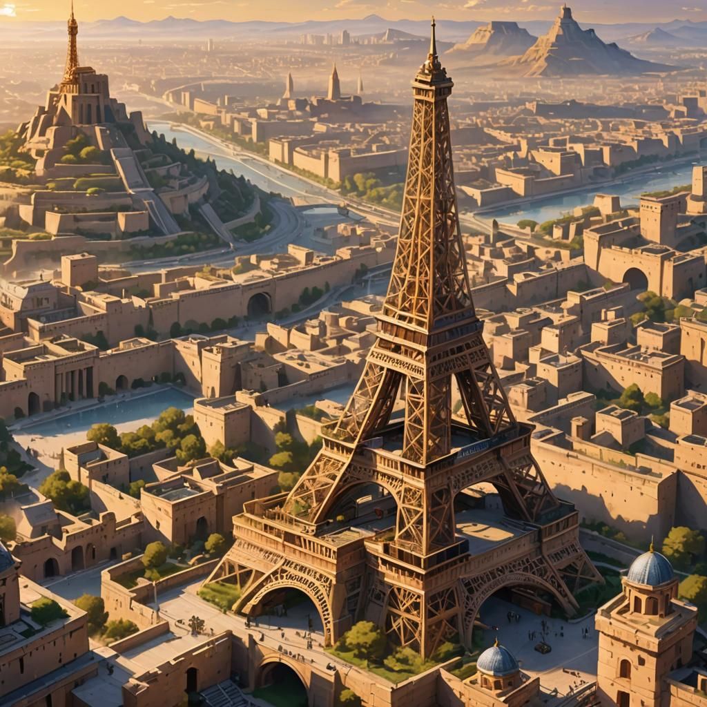 Global Landmarks Landscape Concept Art