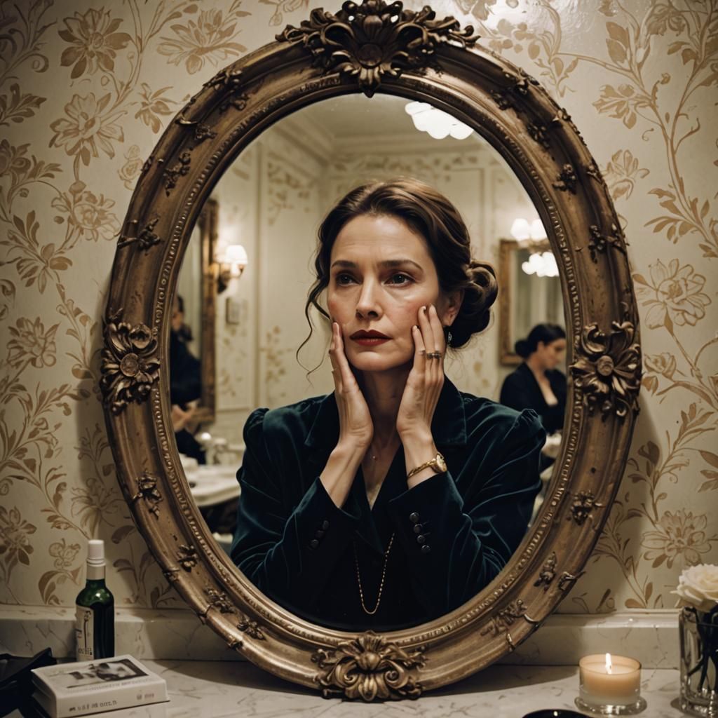 Mirror's Absence: A Reflection of Loss