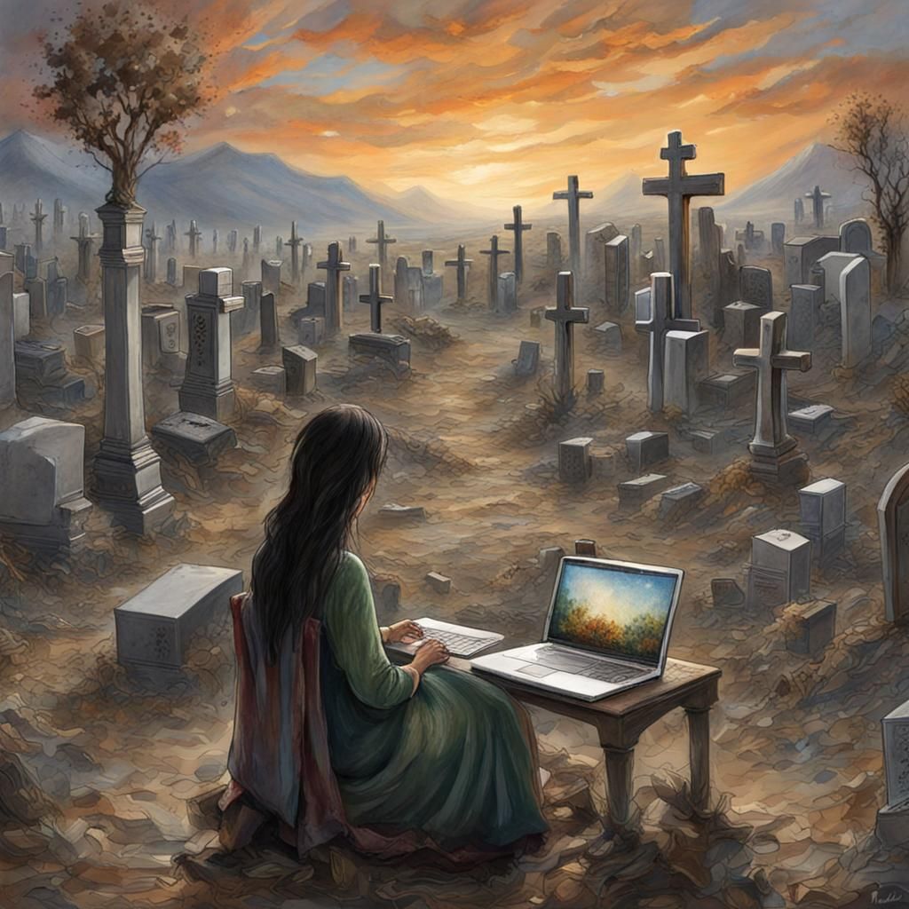 Attending funerals of friends and family virtually