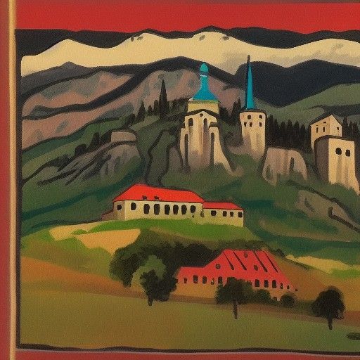 Ancient Slovakia in Modernist Style