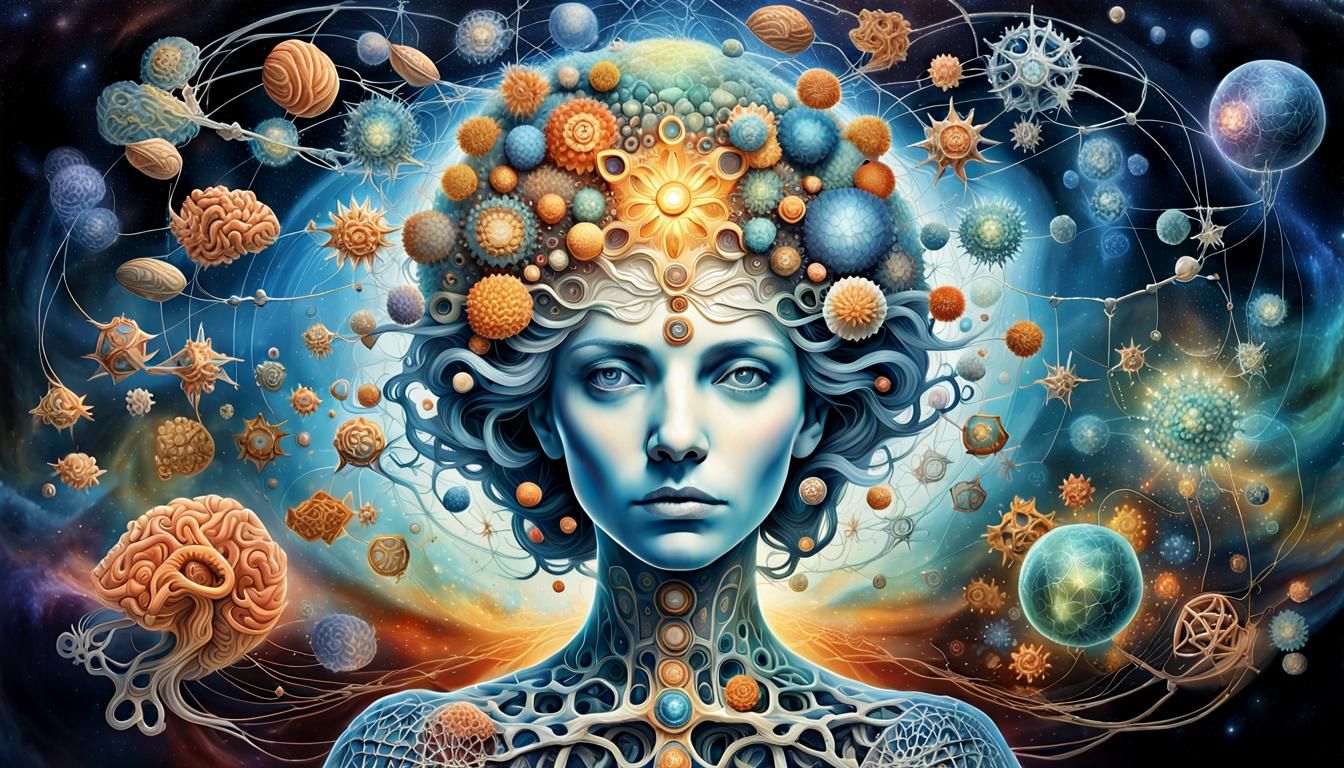 Infinite Consciousness: Digital Art Exploration