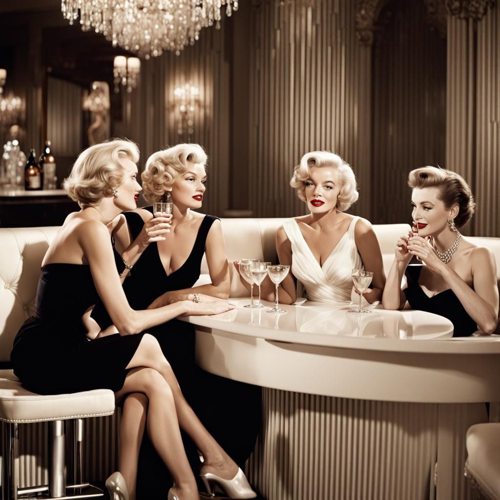 The timeless elegance of Marilyn Monroe, Ursula Andress, Gra...