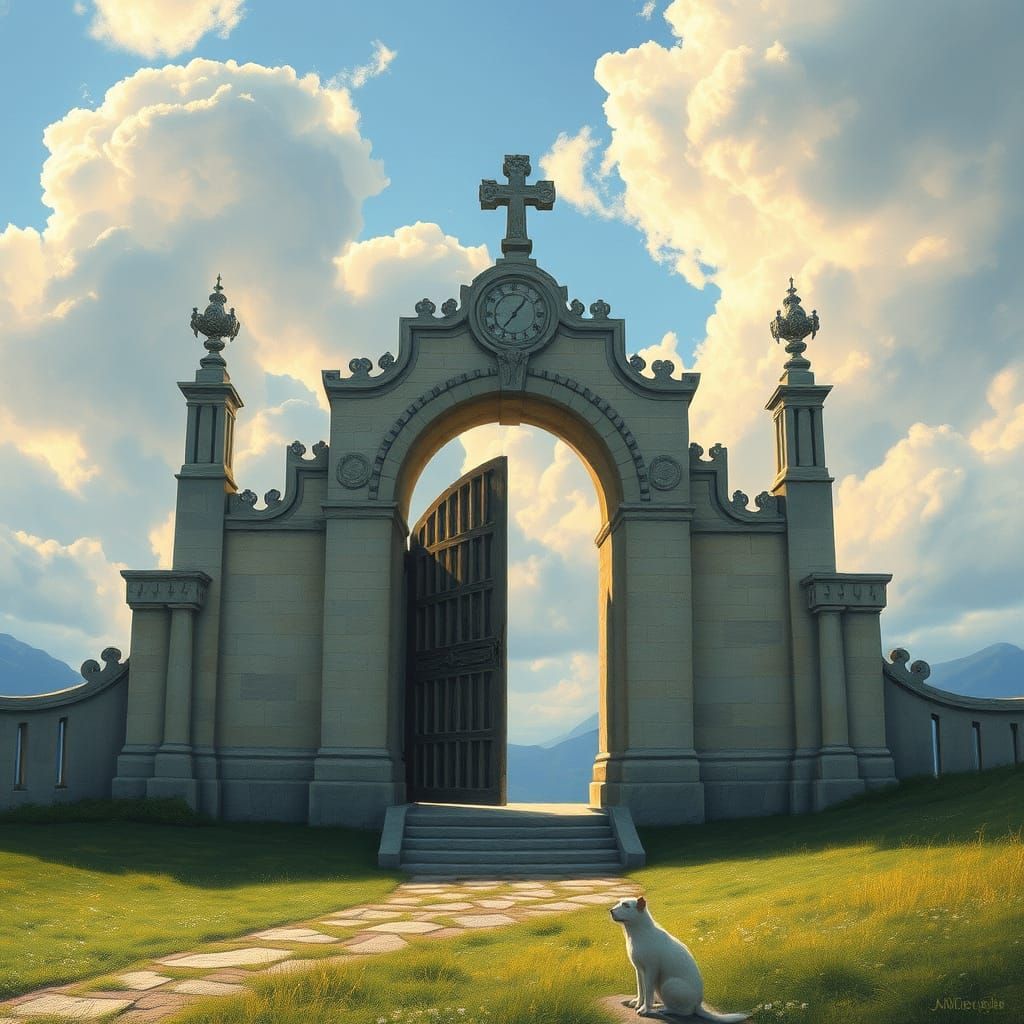 Heaven's Gates Close as Tears Fall