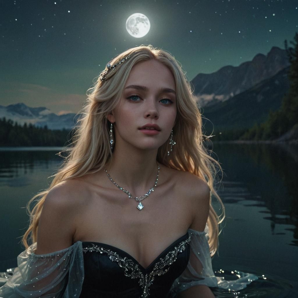 Ethereal Goddess by Crystal Lake: Fantasy Art