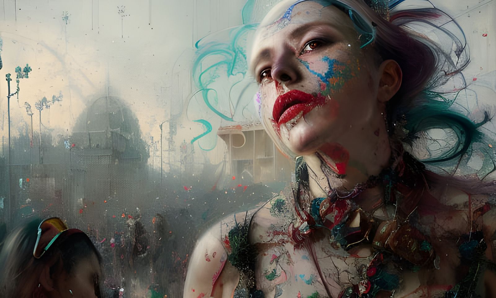 Haunted Carnival in Photorealistic Style