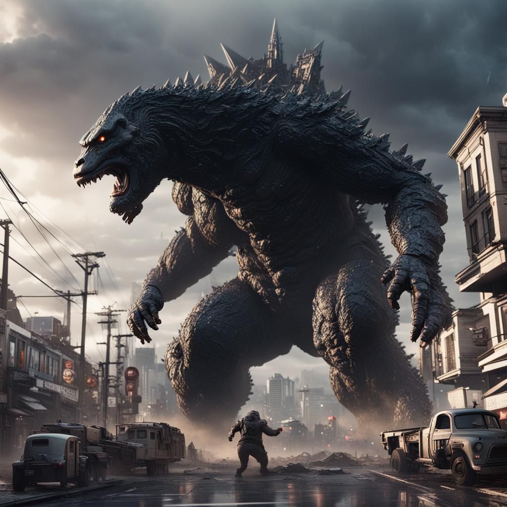 Godzilla vs King Kong: Epic Sci-Fi Battle
