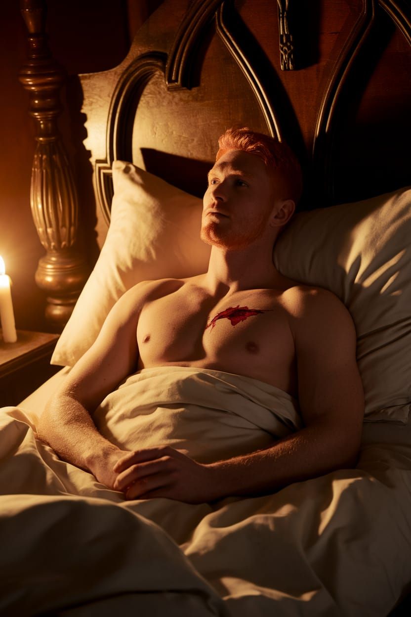 Ginger Monk in Twilight, Transformed by the Vampire's Bite