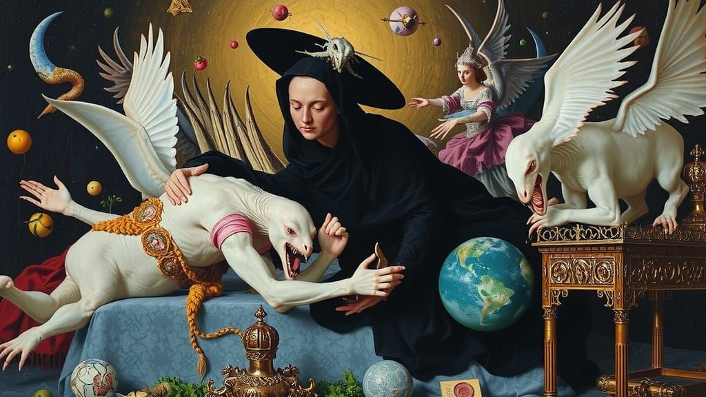 Surreal Dark Fantasy: Paradoxical Realities in an Asylum