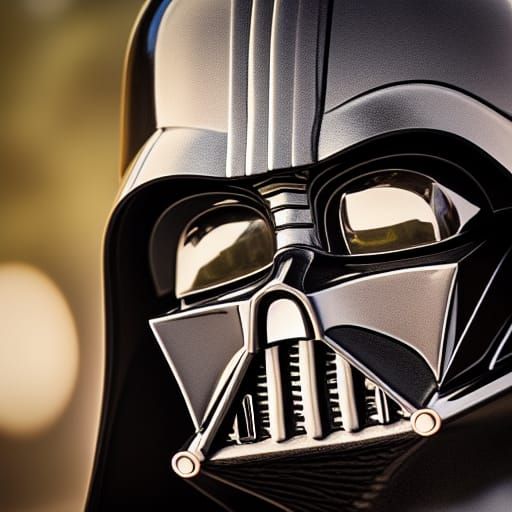 Darth Vader Portrait in Natural Lighting