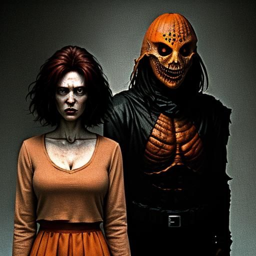 Final Girl vs. Slasher Villain: Horror Scene