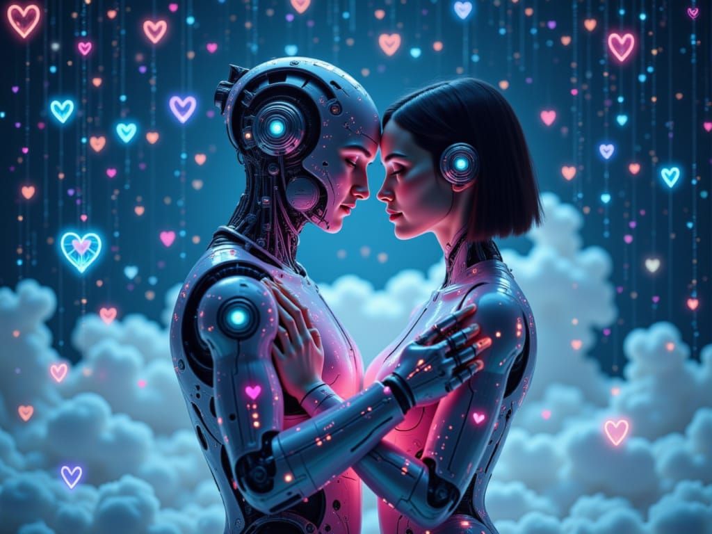 Cyborgs Dancing in a Digital Sky