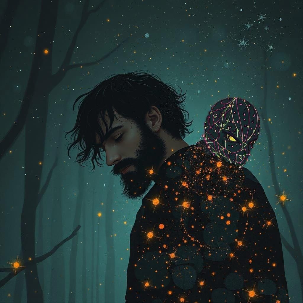 Rising Star in Surrealist Style