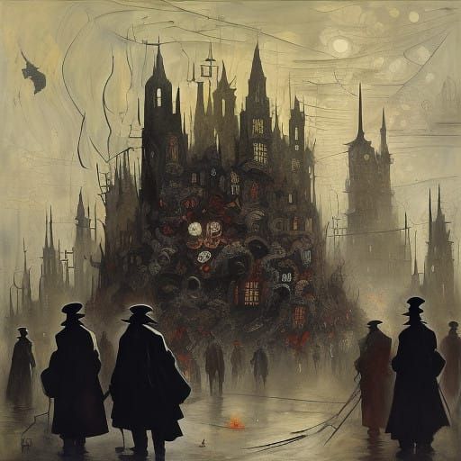 Vibrant Expressionist Art Depicting Inner Turmoil