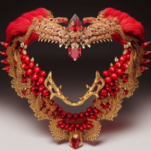 The weird things you can see in a red heart.
