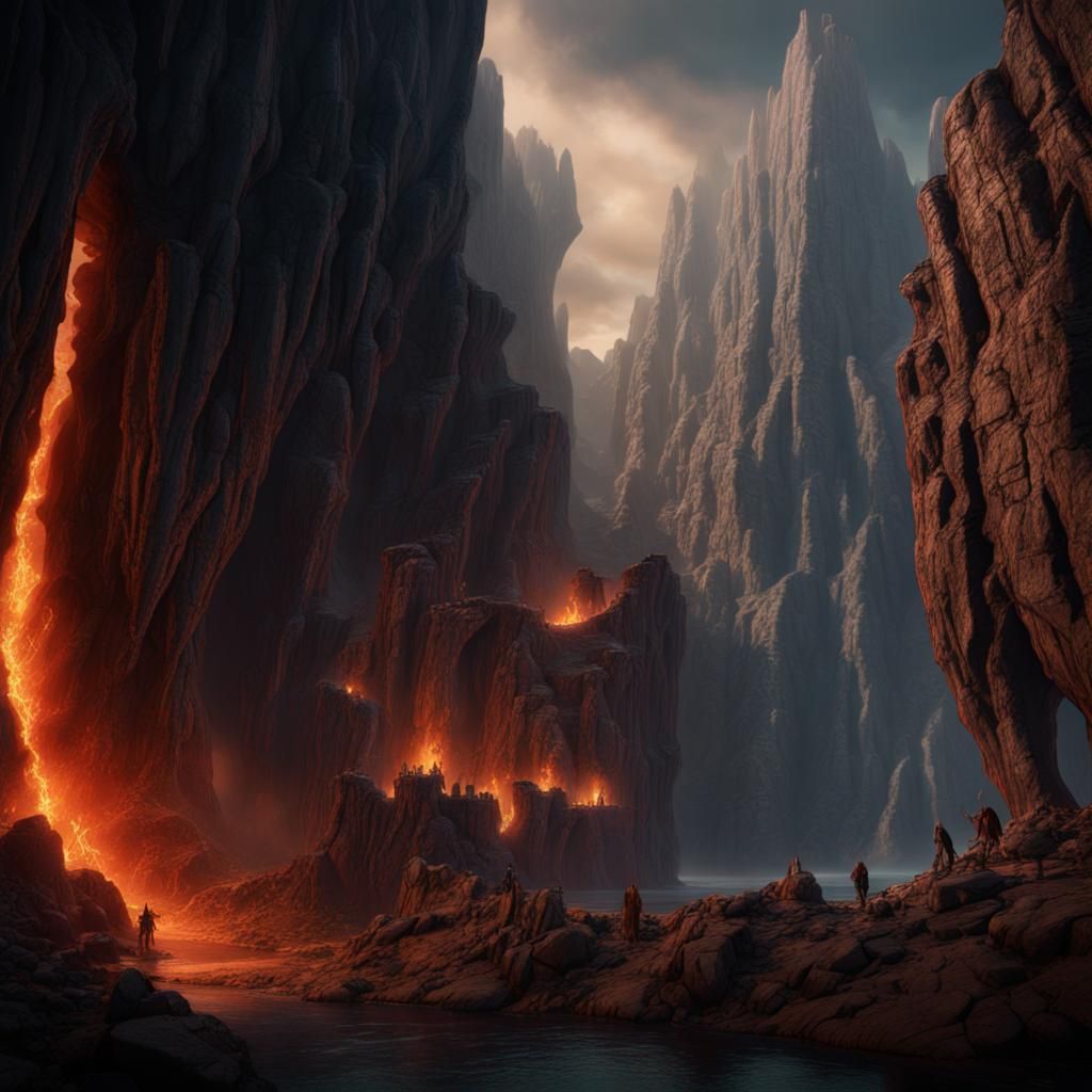 Epic Balrog Scene in Moria