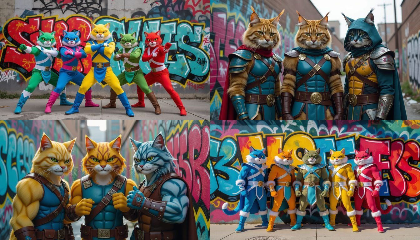Thundercats Photo Shoot in Comic Book Style