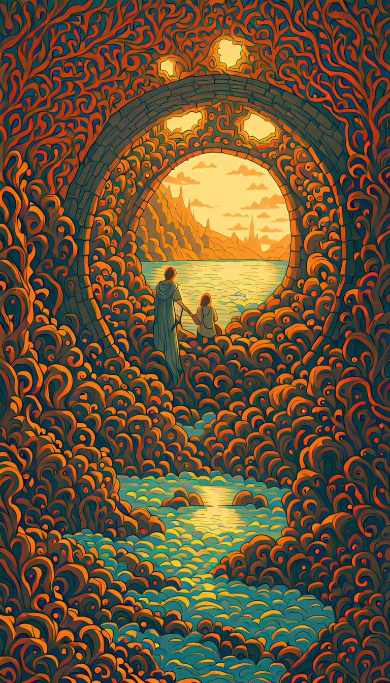 Tom Bombadil Rescues Hobbits, Tolkien Style