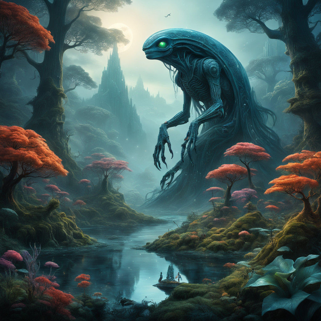 Unearthly beauty,...