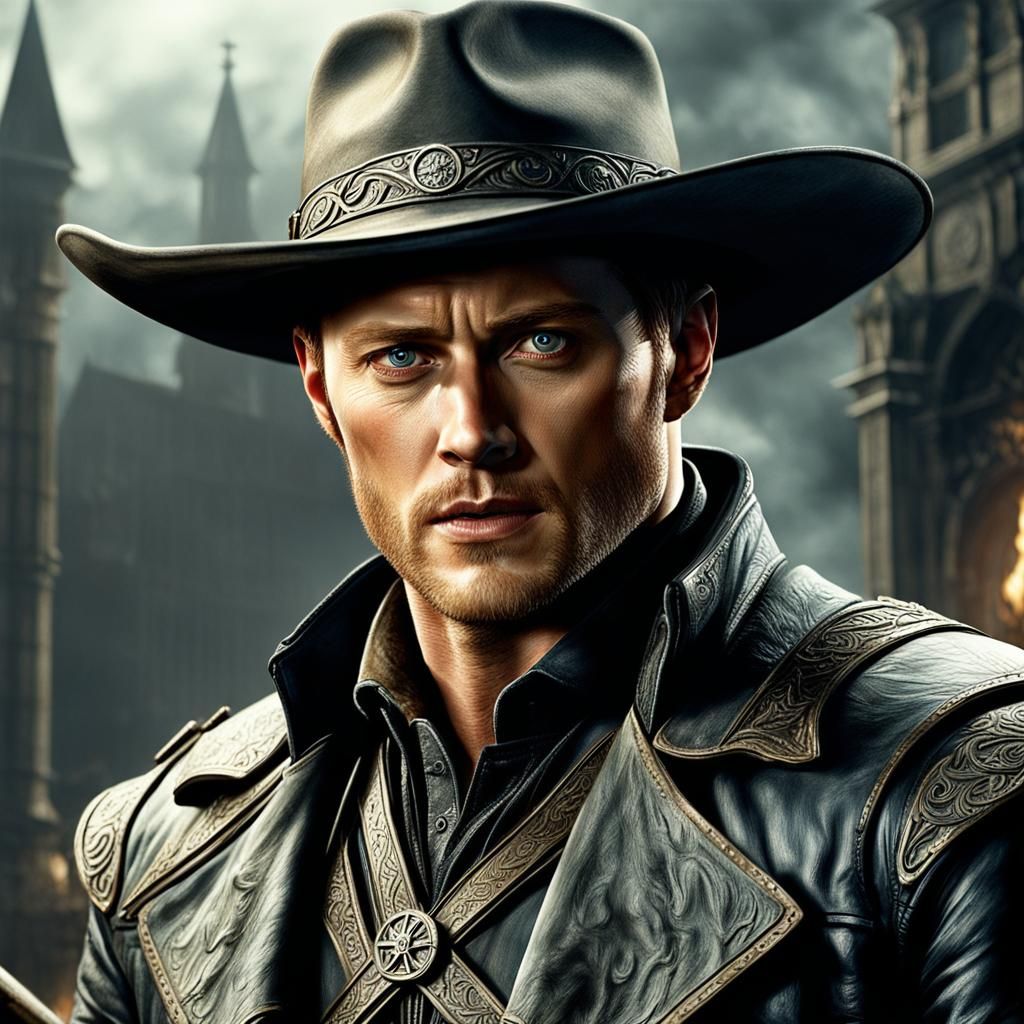 Vampire Hunter in Photorealistic Detail