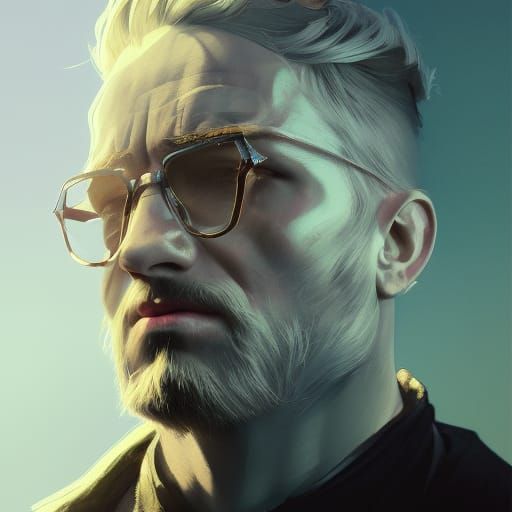 Detailed Portrait of Ethan Winters by Rutkowski