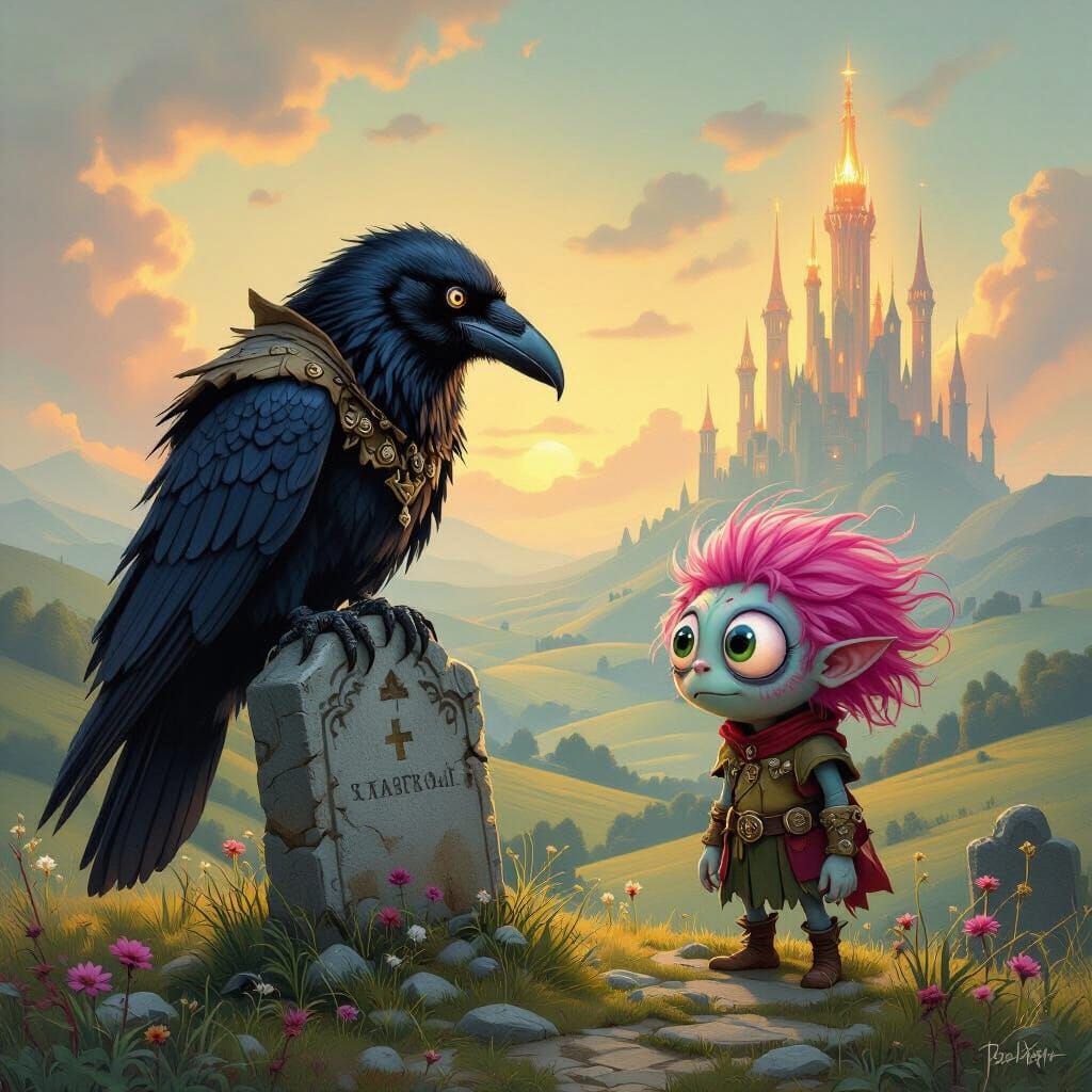 Raven and the Monster