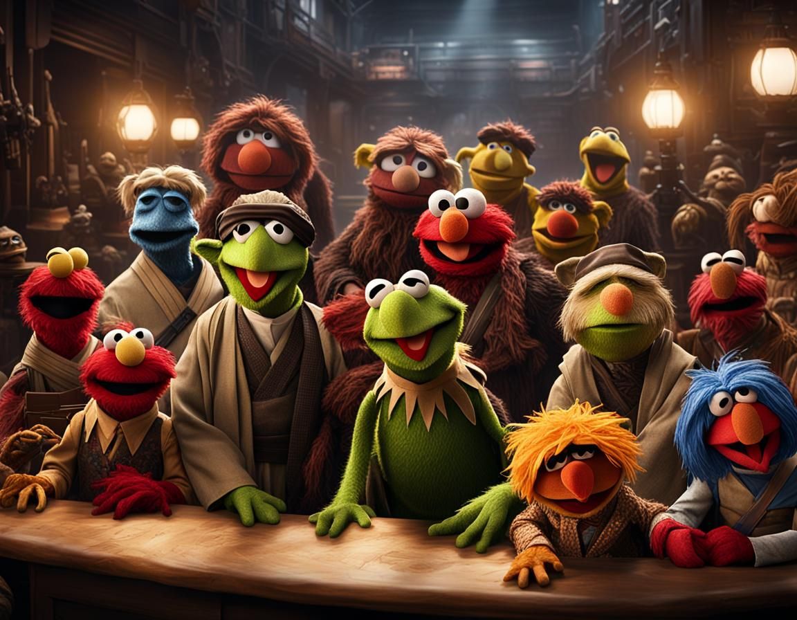 Muppets Reimagined as Star Wars Characters