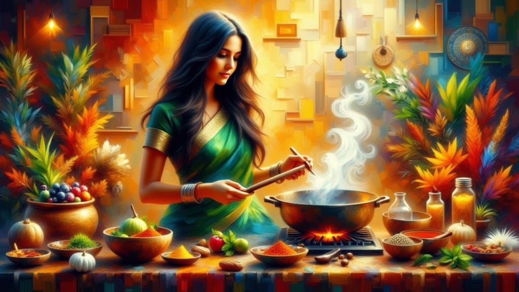 Ayurvedic Cooking Portrait with Cézanne, Monet, and Picasso ...