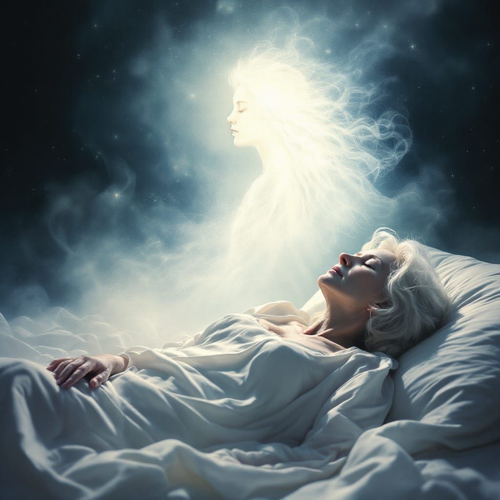 Ethereal Departure in Soft Light