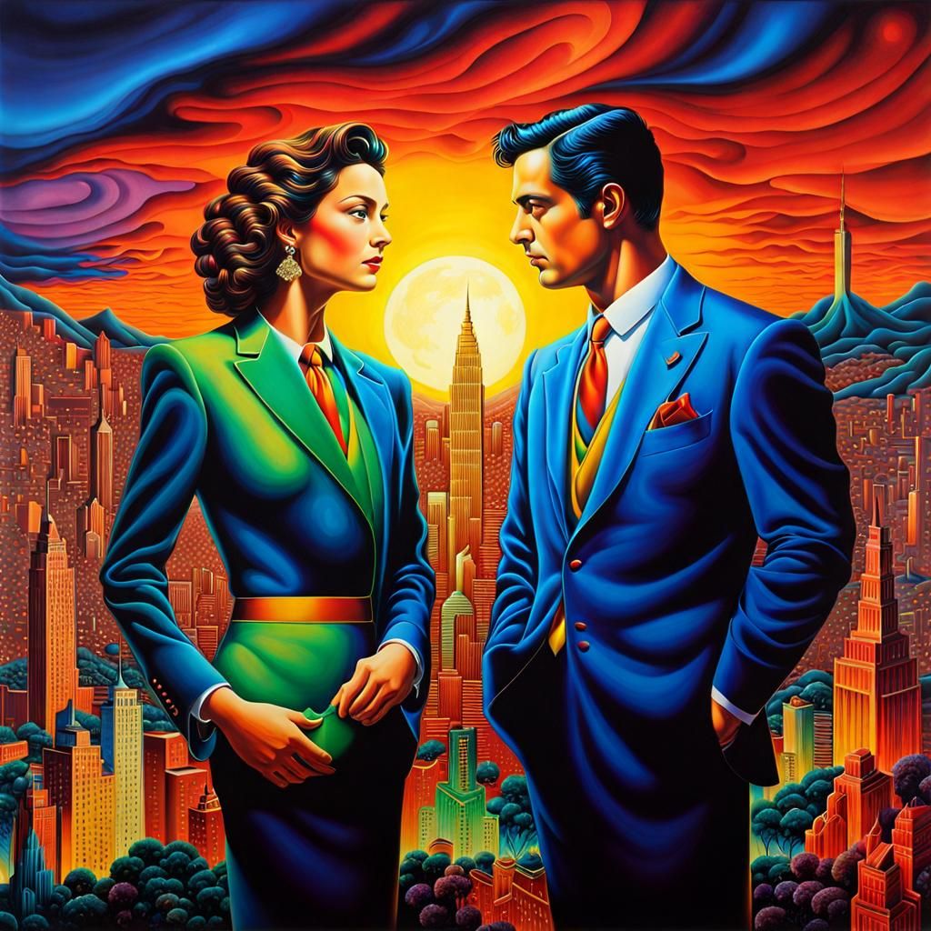 They're in the city...