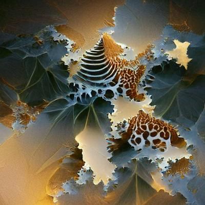 Intricate Fractal Art with Geometric Patterns