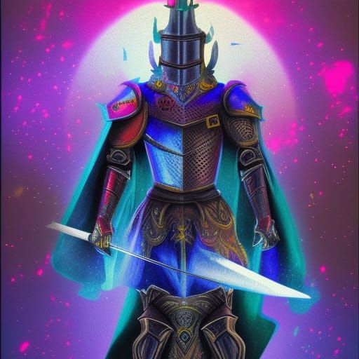 Knight of Valor Defends Fantasy Kingdom