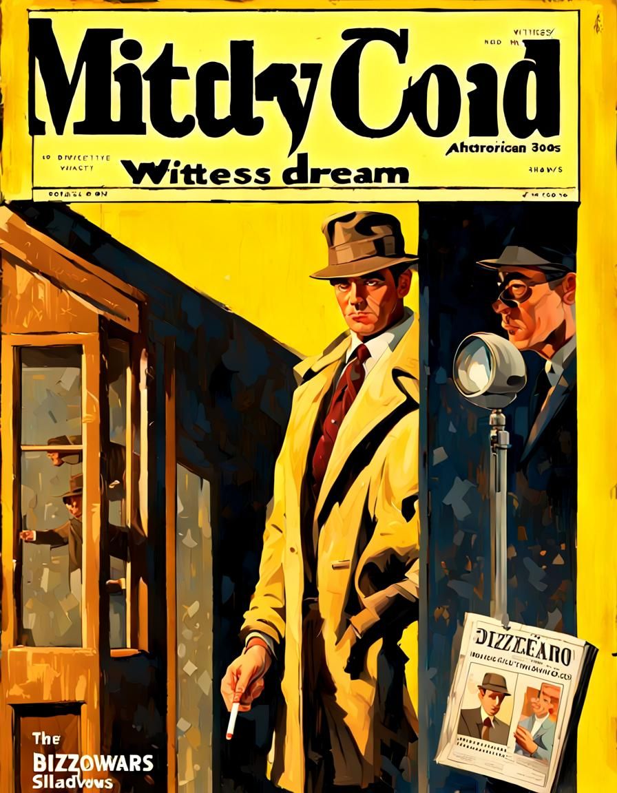 detective magazine cover
