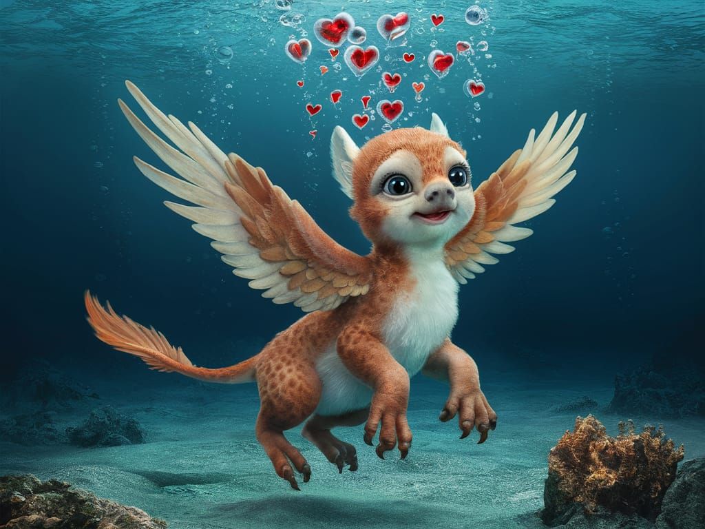 Dulcie the Beautiful Photoelectric Living Mutant Griffin Baby