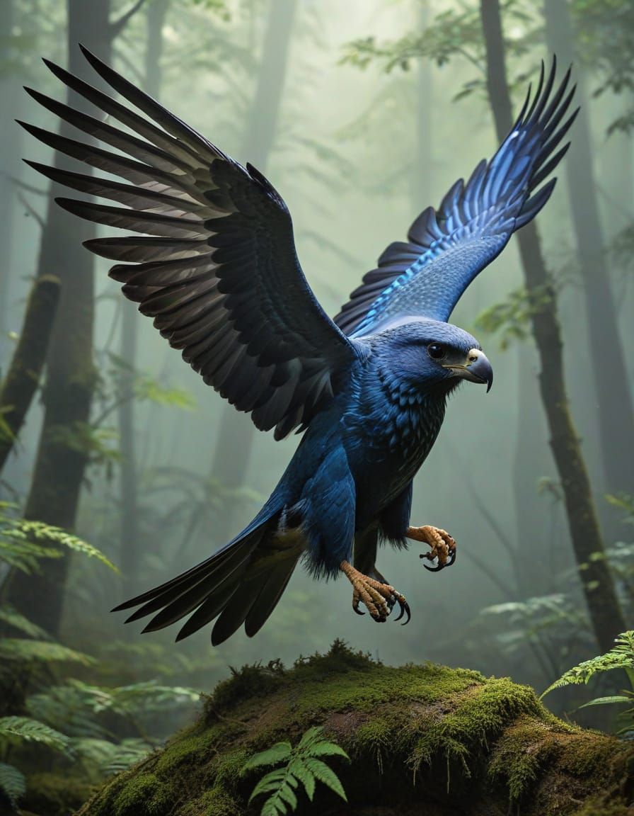 Trypturnianaph Birds Fluttering Gracefully