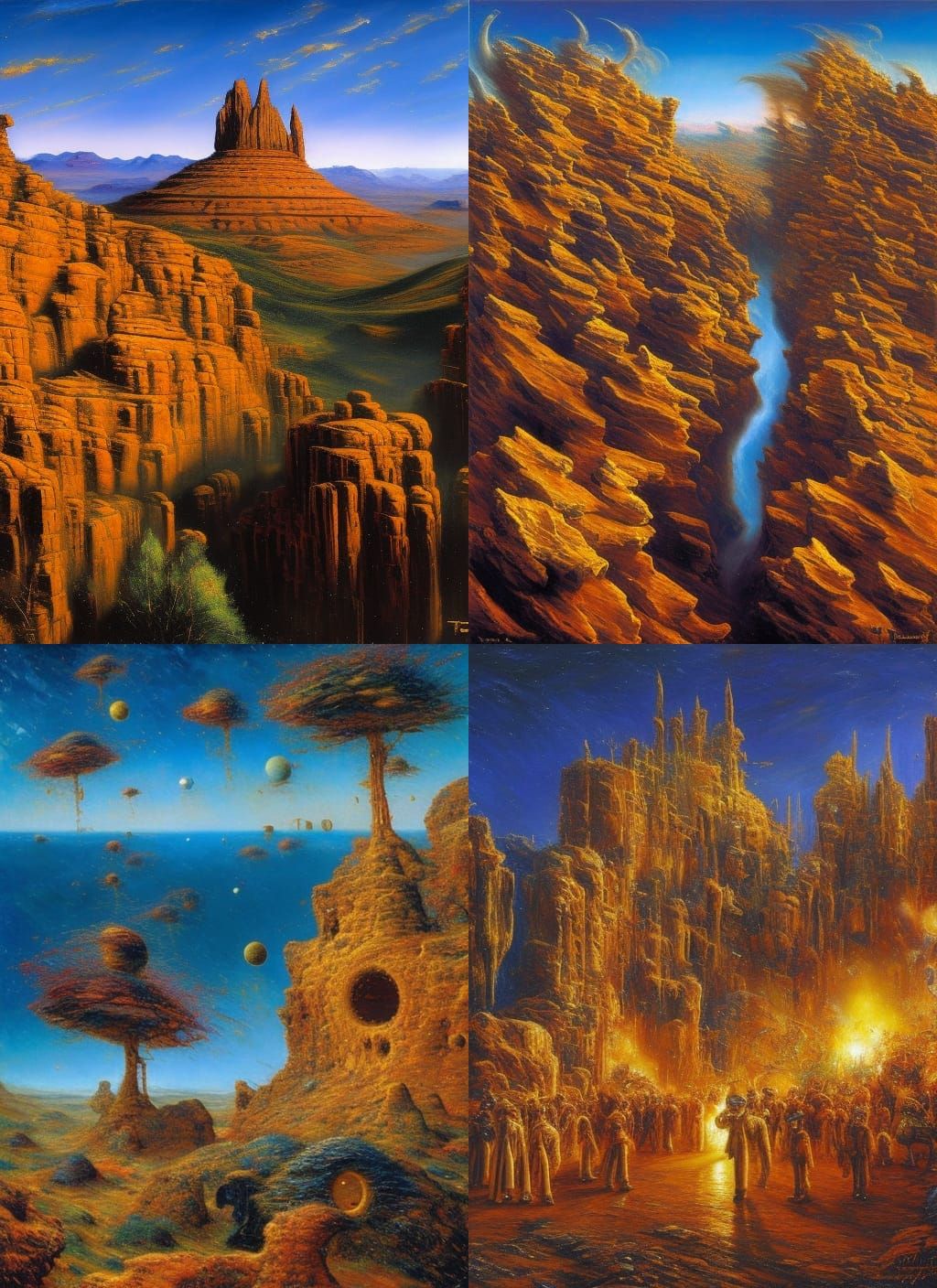 Surreal Time Warp Portal in 8k Resolution