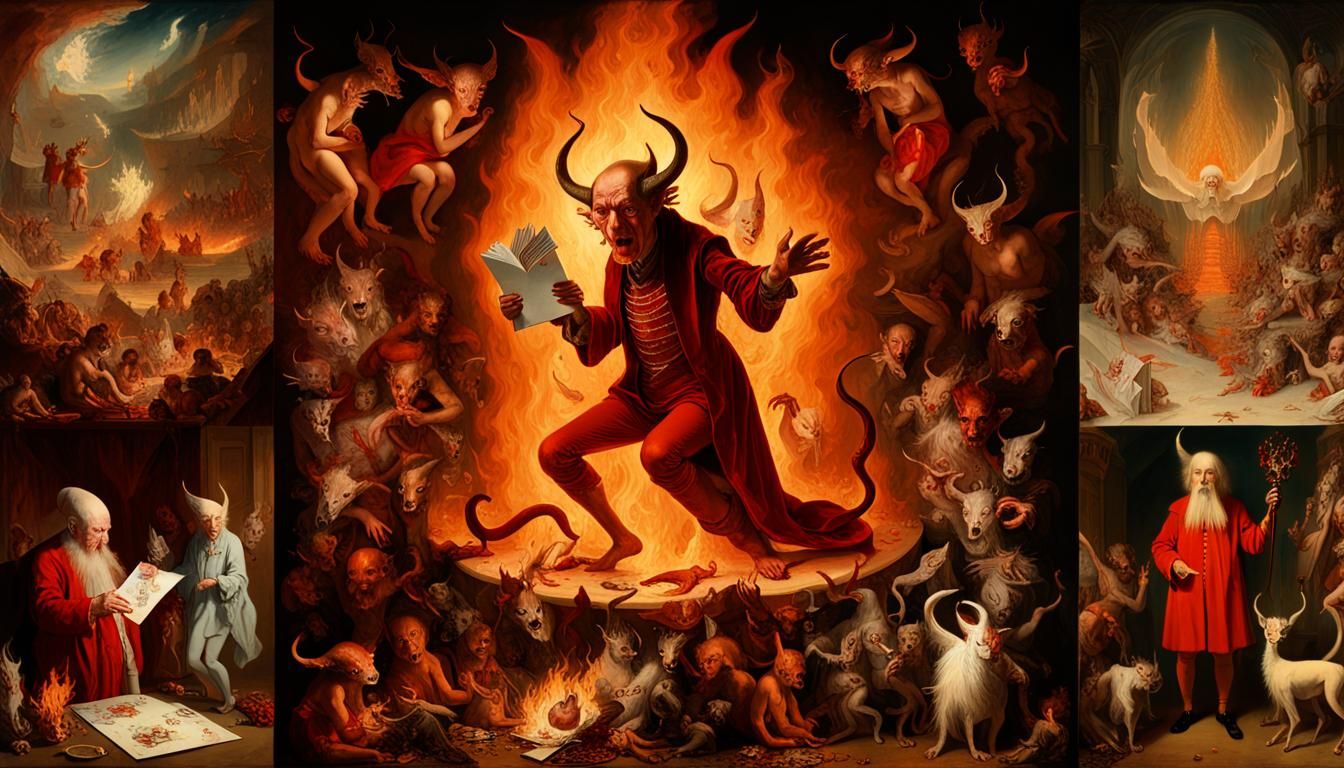 Devil's Christmas Card: A Sci-Fi Inferno