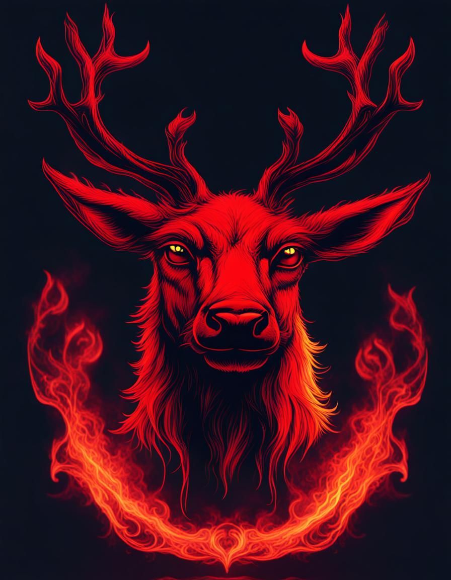 Fire and Brimstone Rudolph