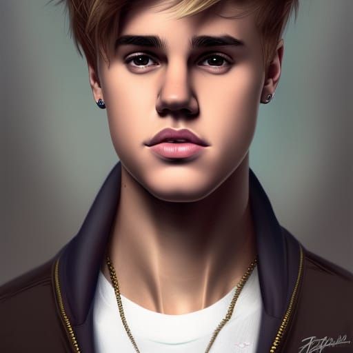 Hyperdetailed Portrait of Justin Bieber in Unreal Engine 5