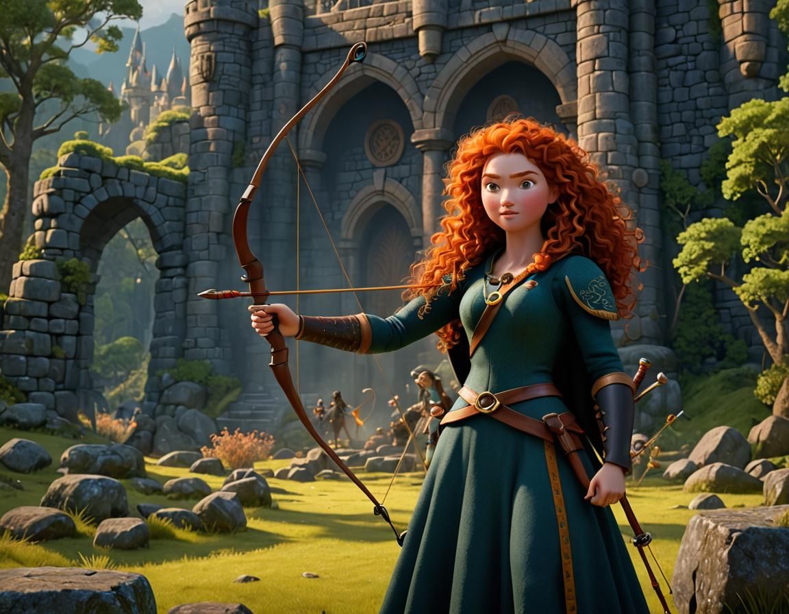 Merida, Archery in the Scottish Highlands