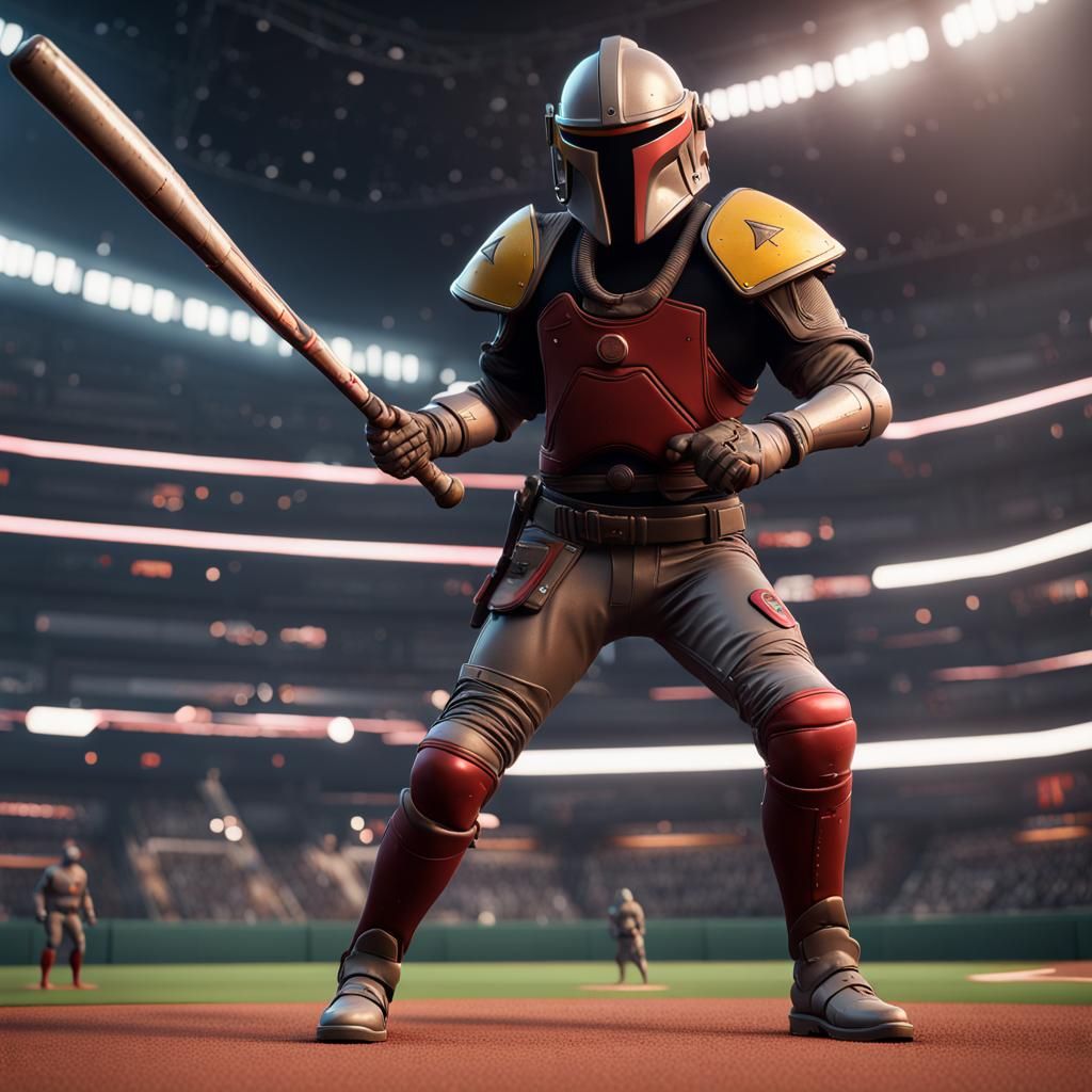 Klingons vs. Mandalorians in Intergalactic Baseball Game