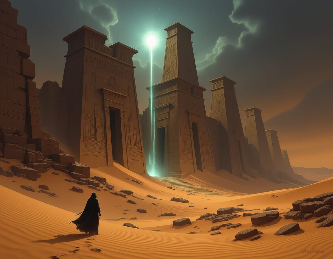 Lost City of Magic Emerges from Desert Sands