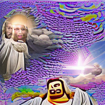 Abstract Deity of Mystical Power