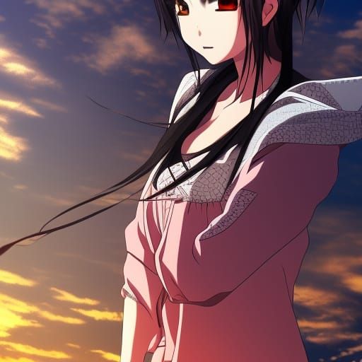 Hyperrealistic Korean Anime Scene in HDR