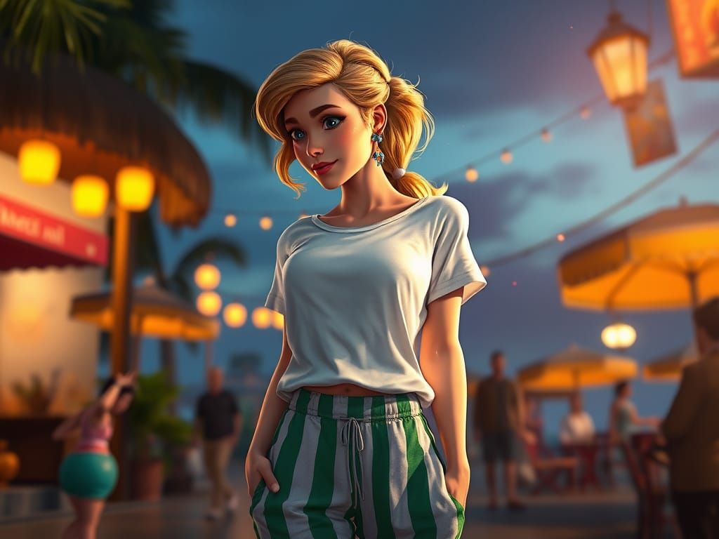 Cinderella in Tropical Paradise