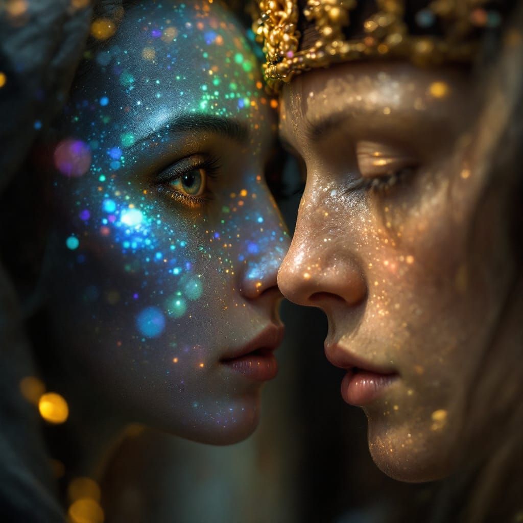 Old Master Paintings Party in Hyperrealism